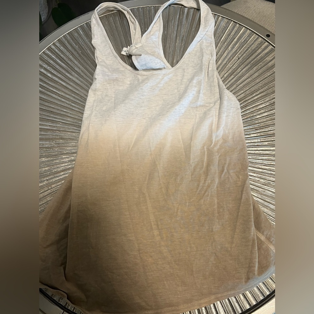 Lululemon ombré tank top